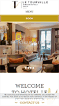 Mobile Screenshot of hoteltourville.com